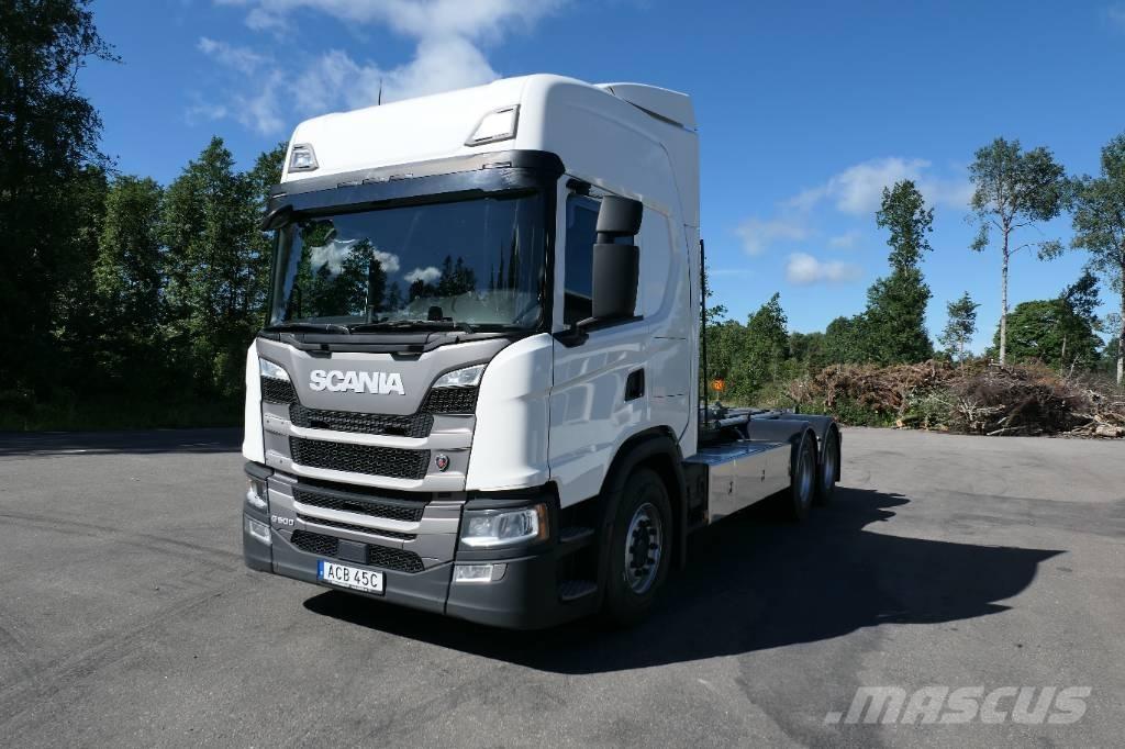 Scania G500B6x2NB Vrachtwagen met containersysteem
