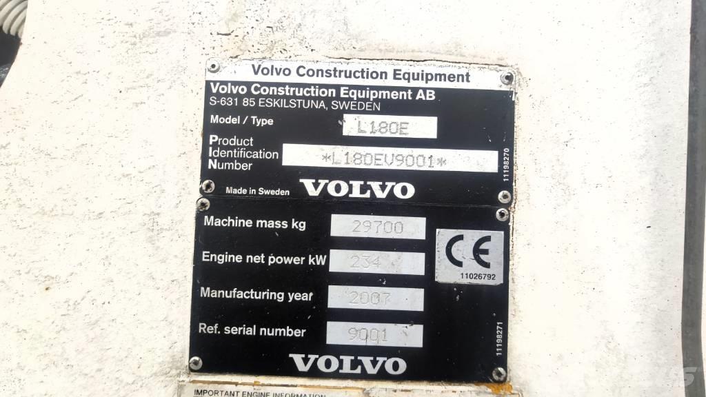 Volvo L 180 E Wielladers
