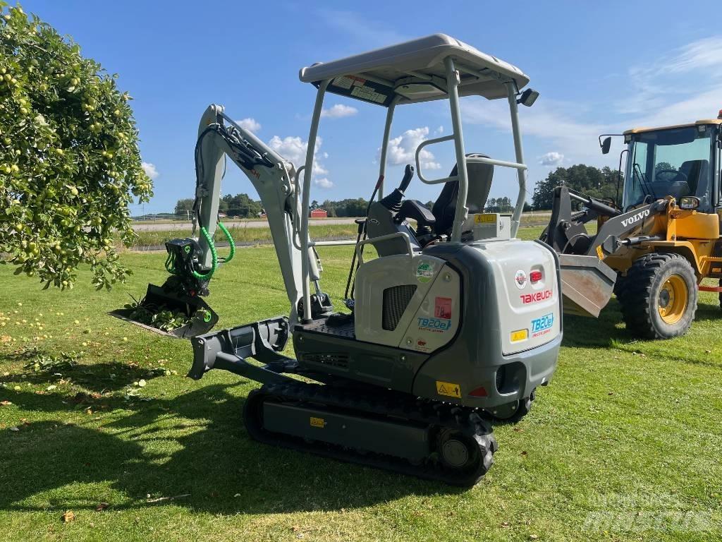 Takeuchi TB 20 E Minigraafmachines < 7t