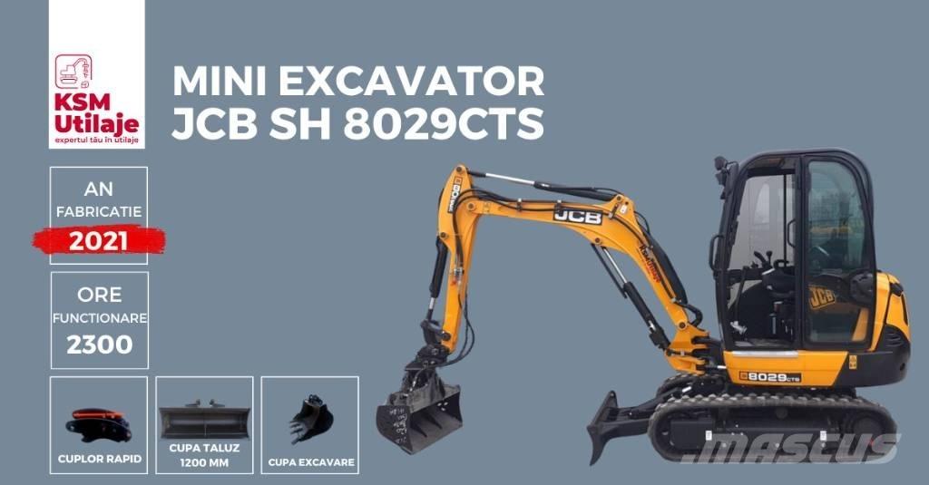 JCB 8029 CTS Minigraafmachines < 7t