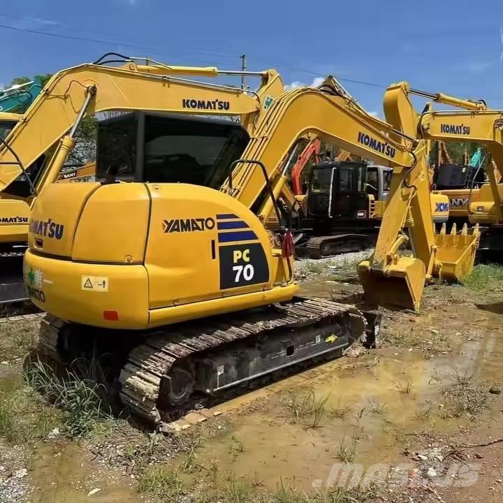 Komatsu PC 70 Rupsgraafmachines