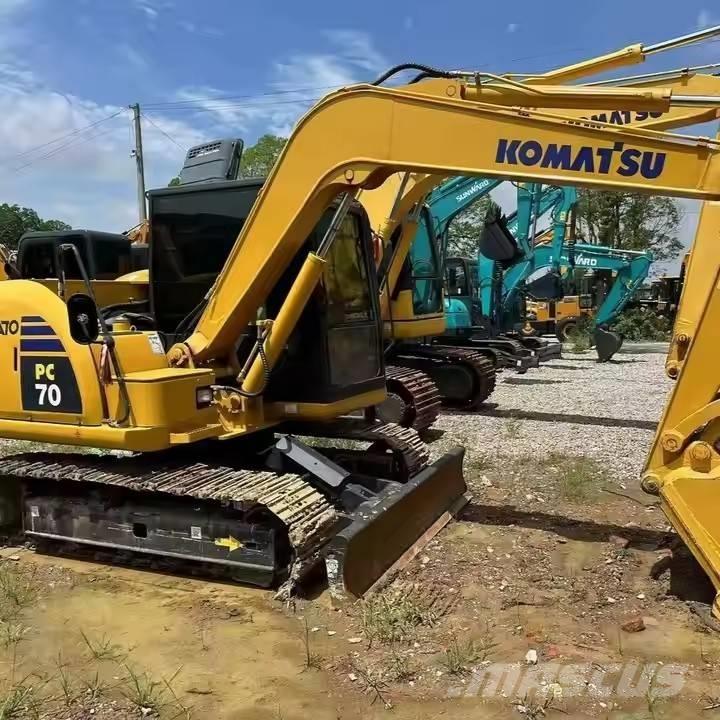 Komatsu PC 70 Rupsgraafmachines