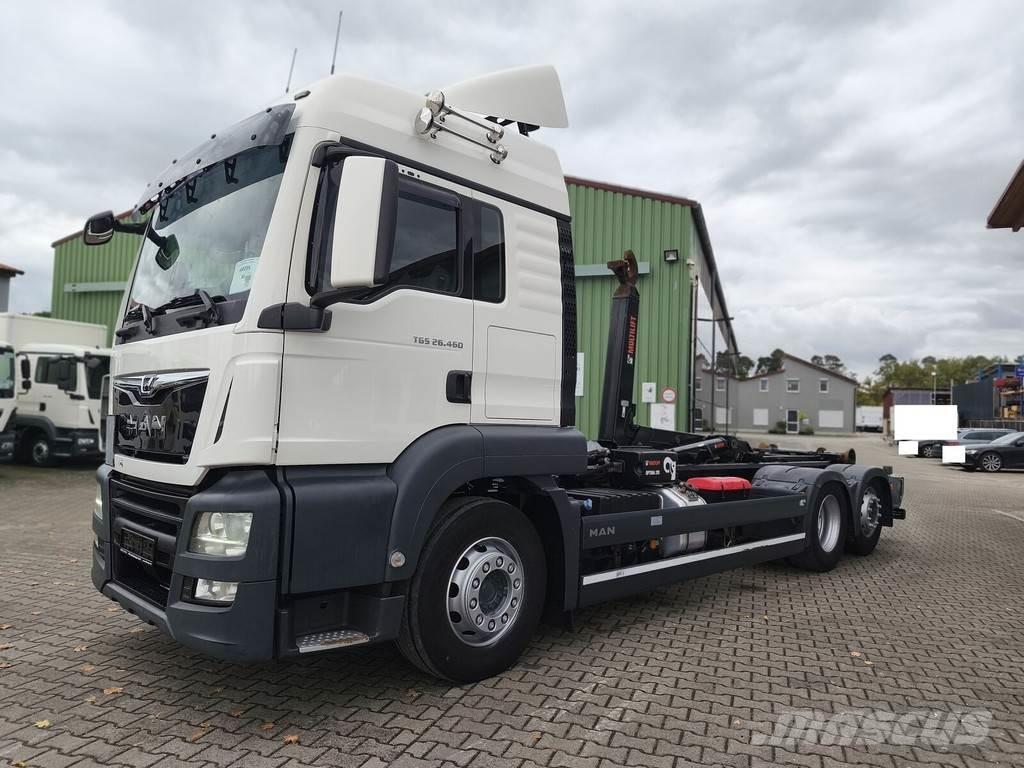 MAN TGS 26.460 Vrachtwagen met containersysteem