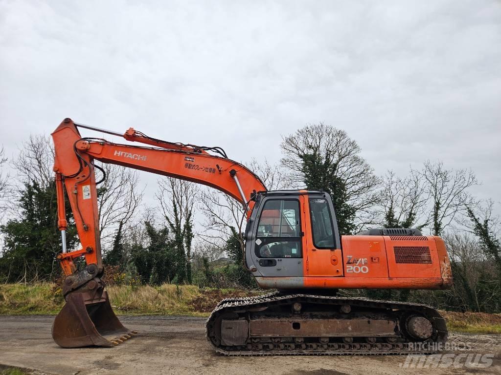 Hitachi ZX 200-1 A/C Rupsgraafmachines