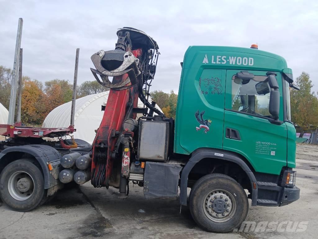 Scania G 500 XT Hout-Bakwagens