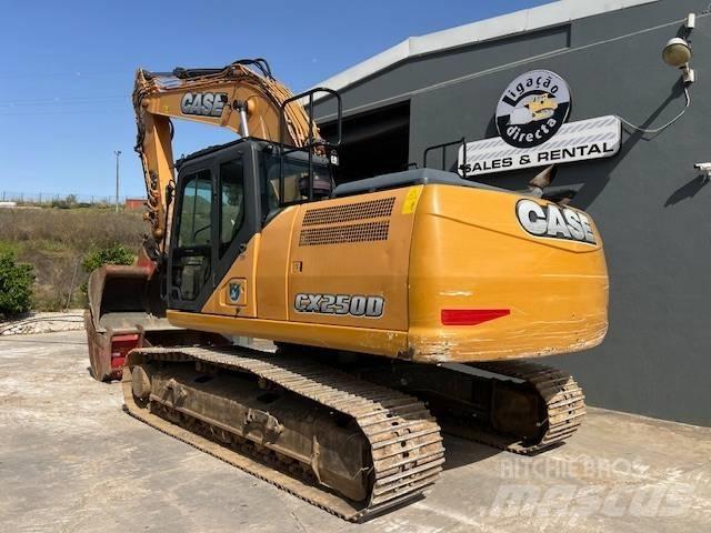 CASE CX 250 D Rupsgraafmachines