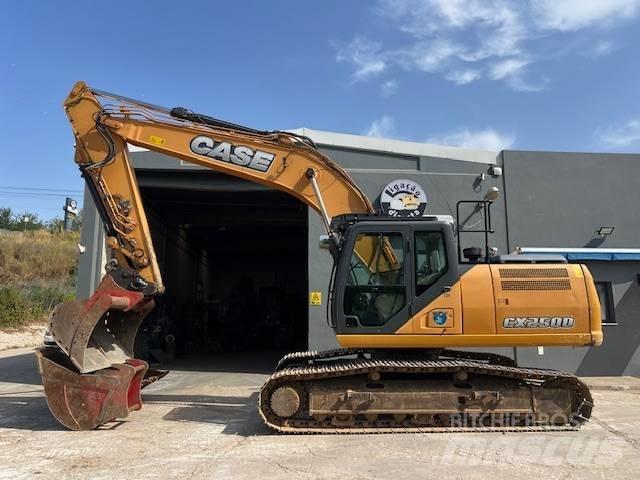 CASE CX 250 D Rupsgraafmachines