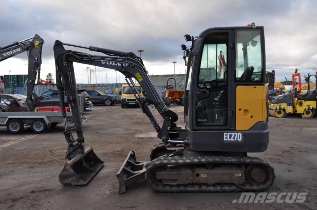 Volvo EC 27 D Minigraafmachines < 7t