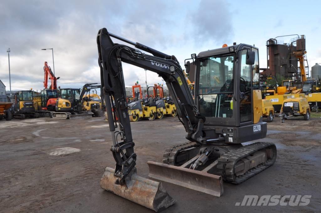 Volvo EC 27 D Minigraafmachines < 7t