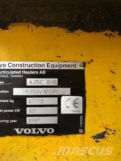 Volvo A 25 C Knik dumptrucks
