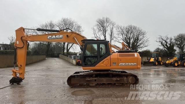 CASE CX 210 C Rupsgraafmachines