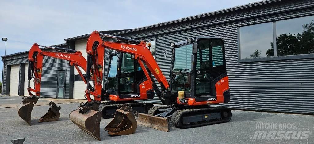 Kubota KX027-4 Minigraafmachines < 7t