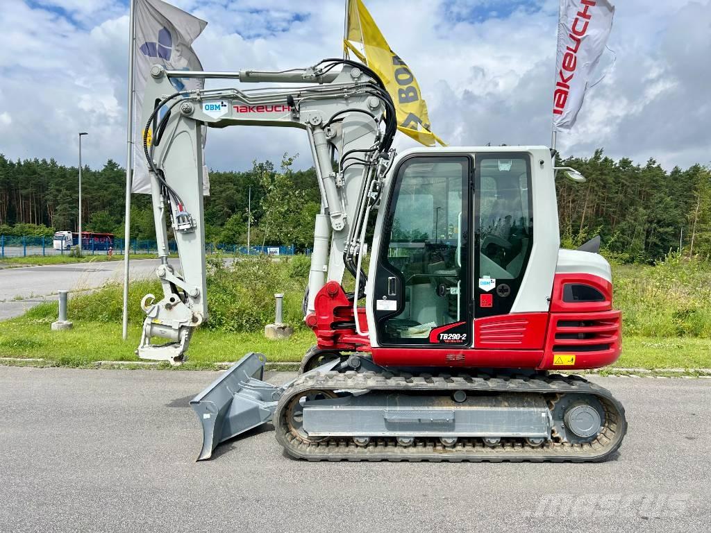 Takeuchi TB 290-2 CV Midigraafmachines 7t - 12t