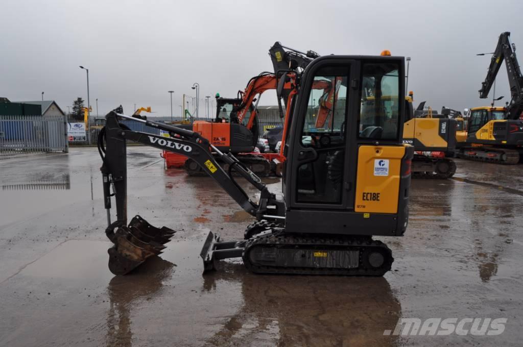 Volvo EC 18 E Minigraafmachines < 7t