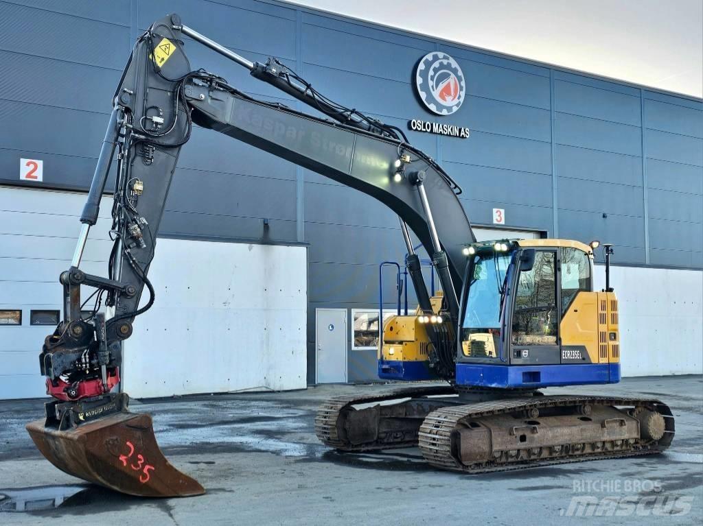 Volvo ECR 235 EL Rupsgraafmachines