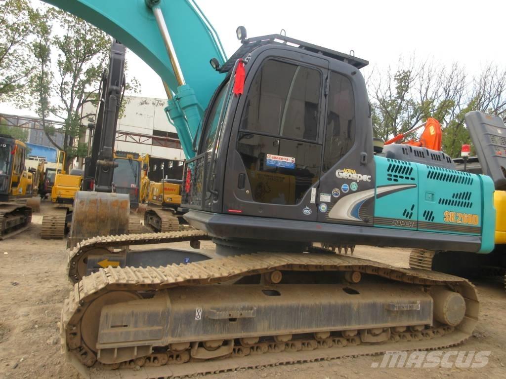Kobelco SK 260 Rupsgraafmachines
