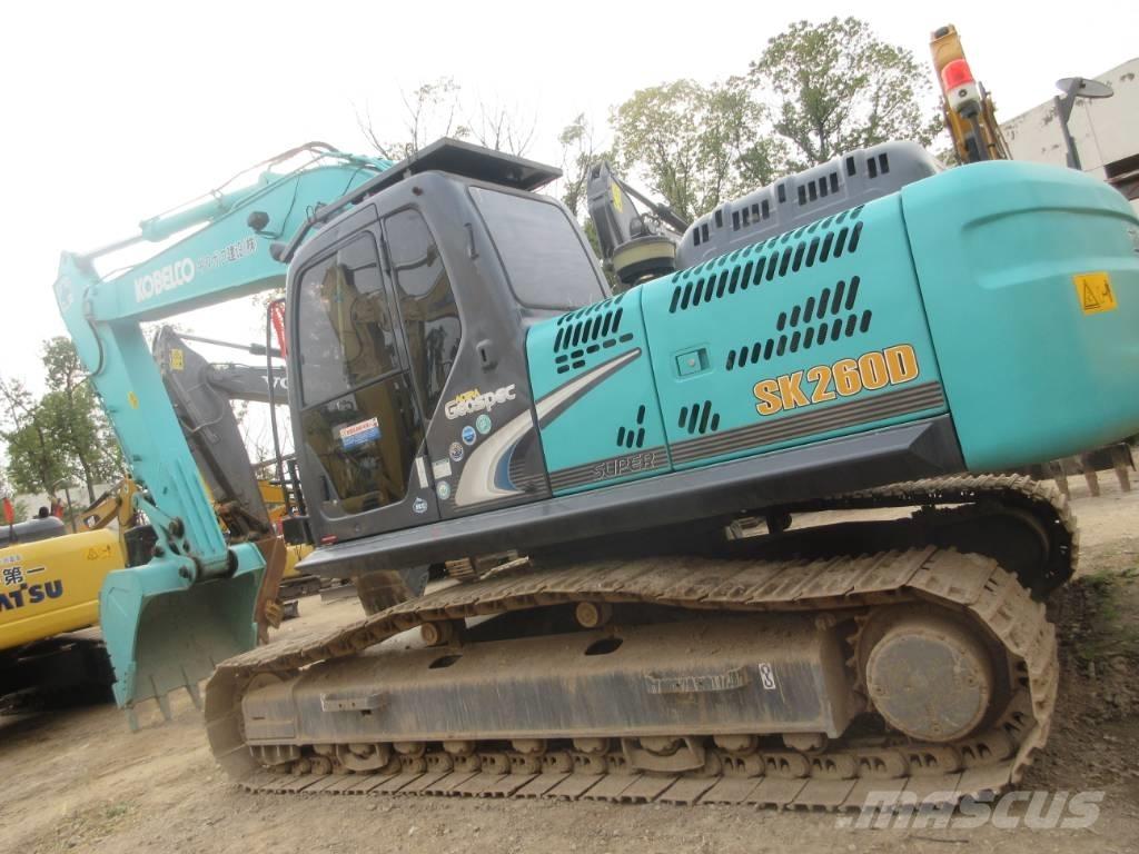 Kobelco SK 260 Rupsgraafmachines