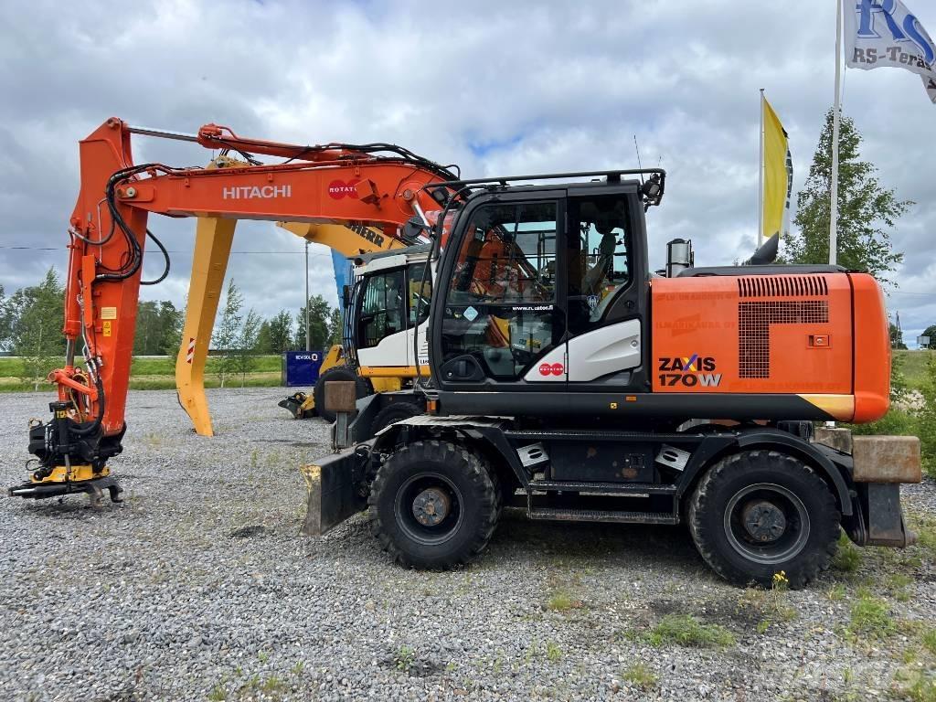 Hitachi ZX 170W-5B Wielgraafmachines