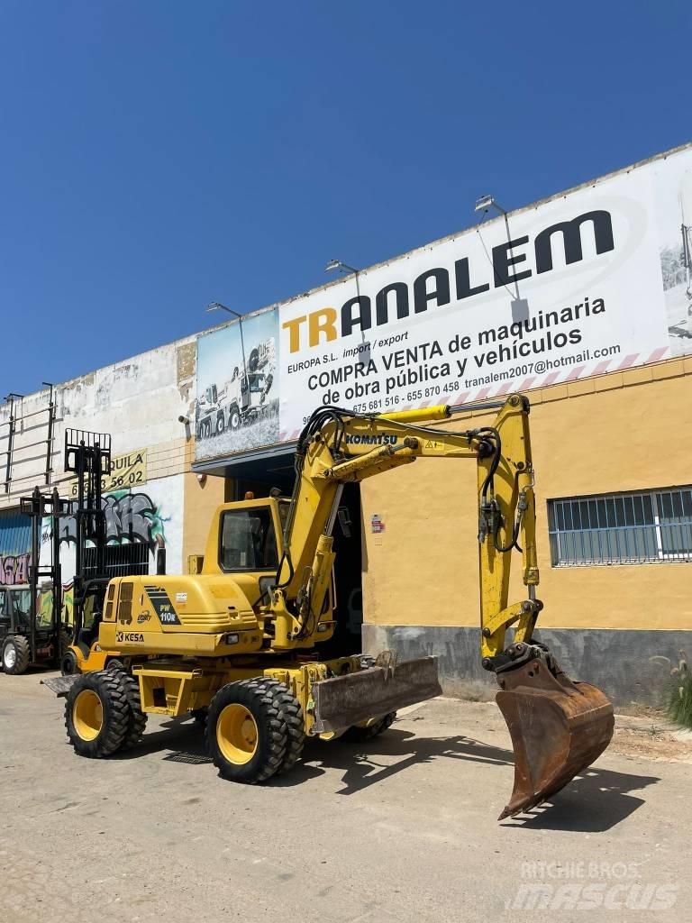 Komatsu PW 110 Wielgraafmachines