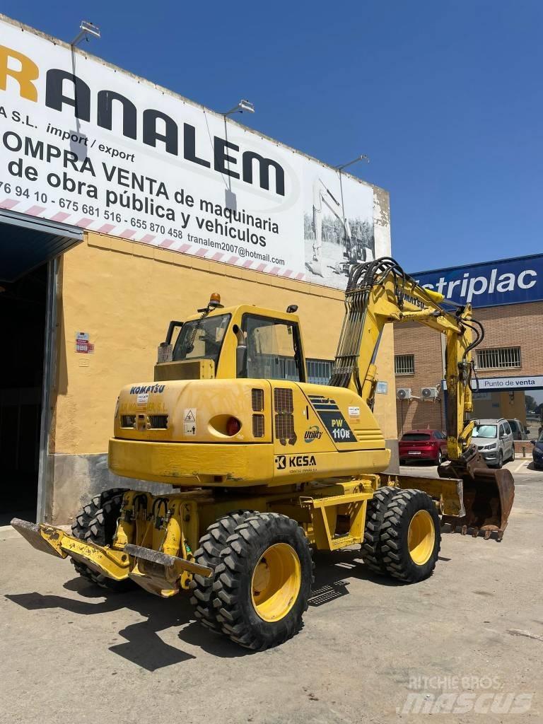 Komatsu PW 110 Wielgraafmachines
