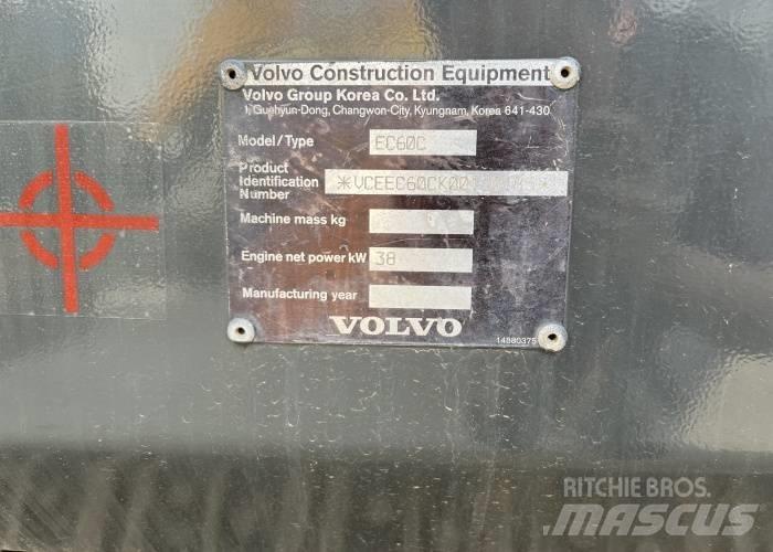Volvo EC 60 C Minigraafmachines < 7t