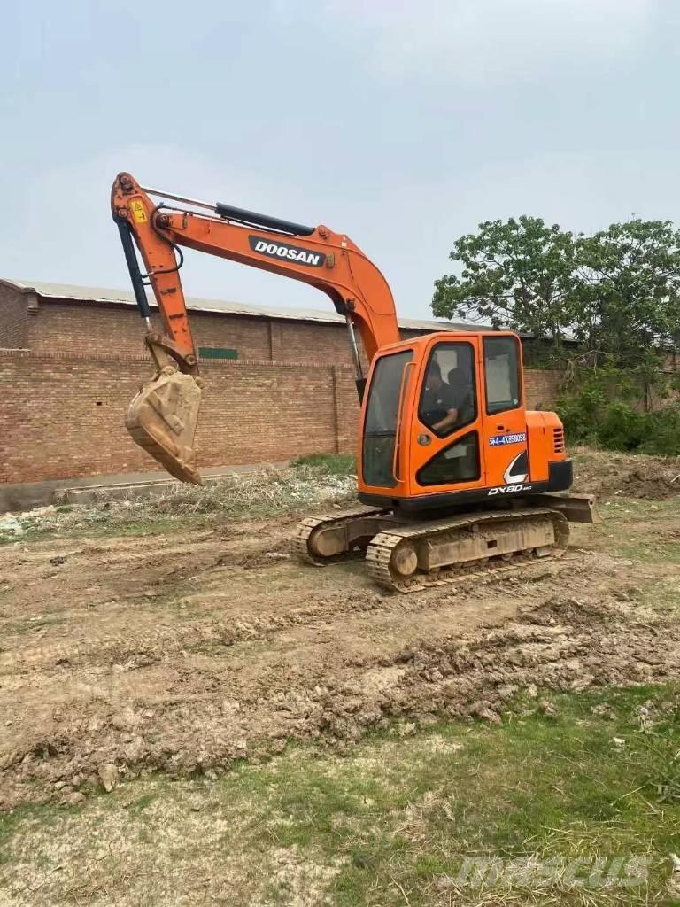 Doosan DX 80 Midigraafmachines 7t - 12t