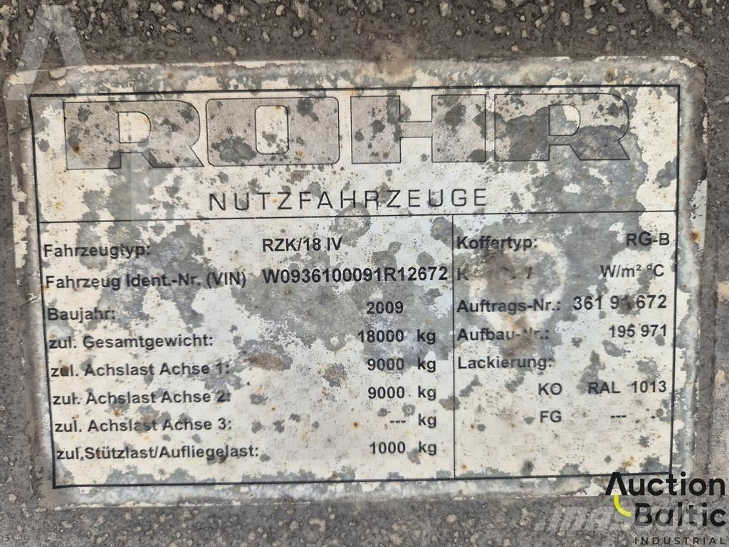 Rohr RZK 18 IV Schuifzeilen