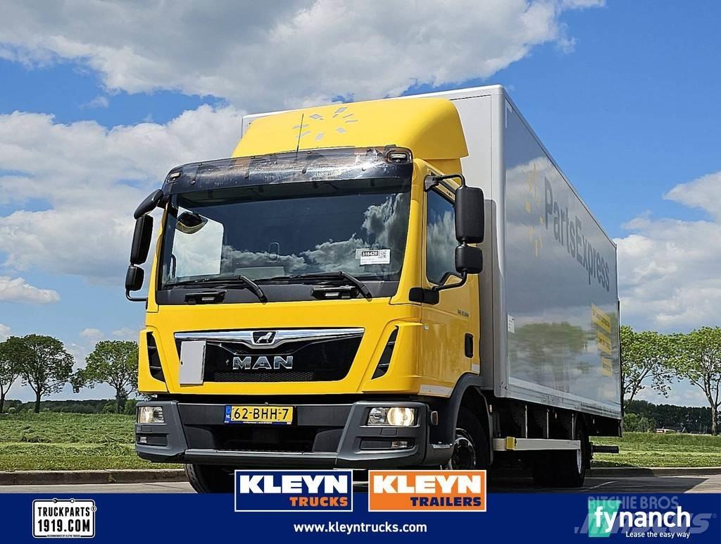 MAN 12.180 TGL Bakwagens met gesloten opbouw