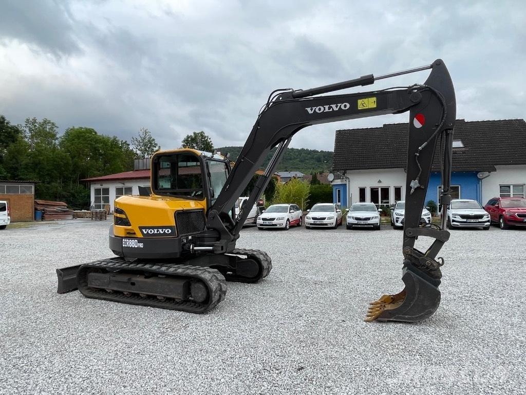 Volvo ECR88D Midigraafmachines 7t - 12t