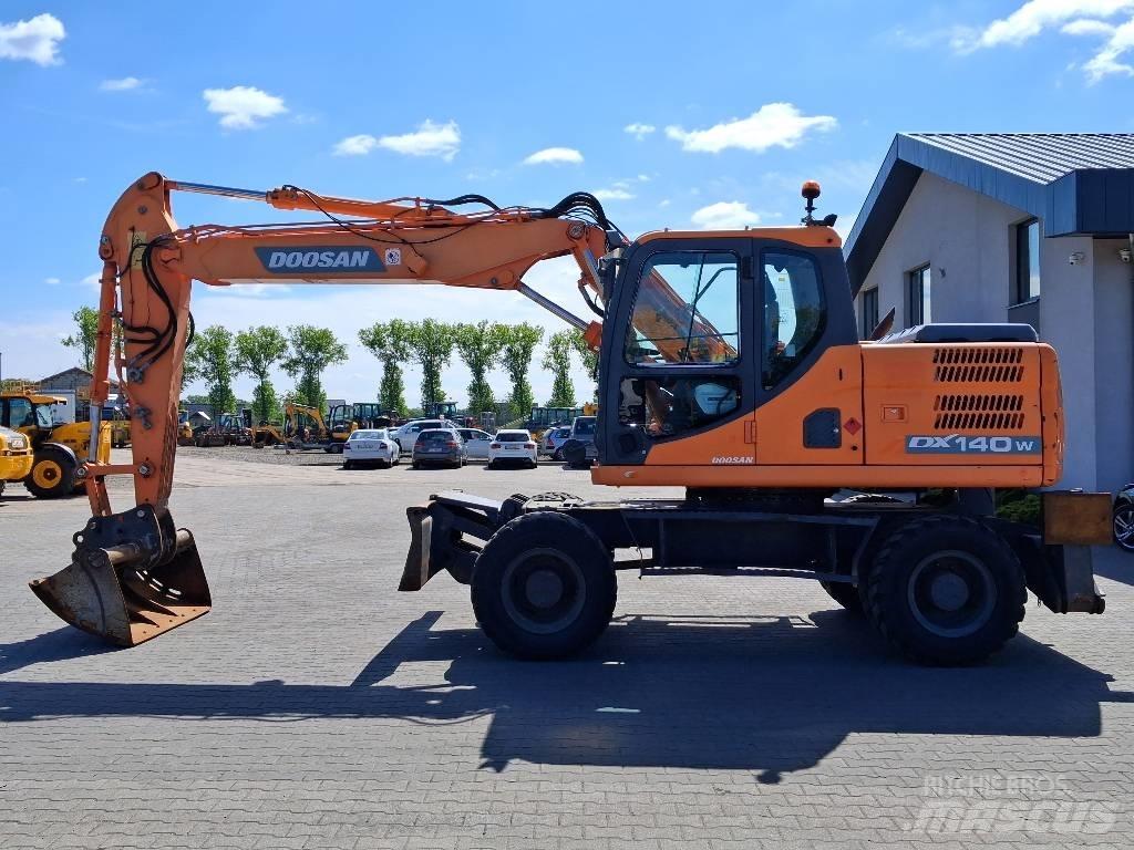 Doosan DX 140 W-3 Wielgraafmachines