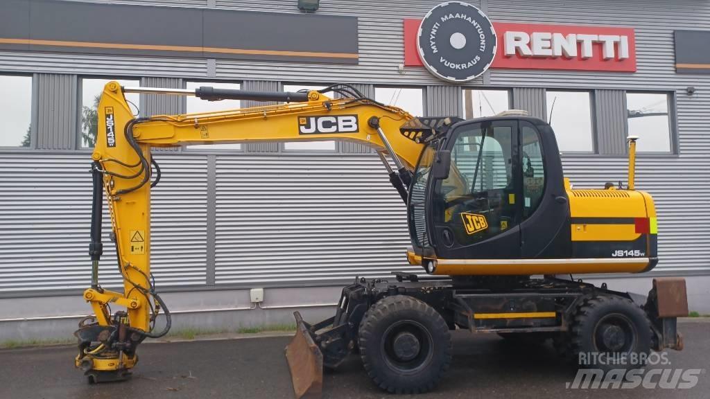 JCB JS 145 W Wielgraafmachines