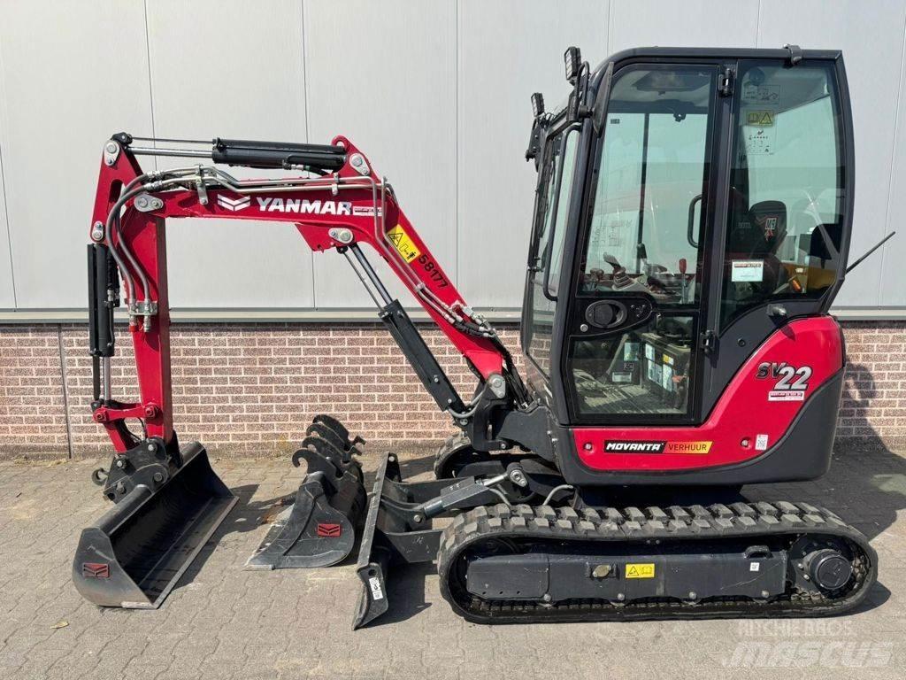 Yanmar SV22 Minigraafmachines < 7t