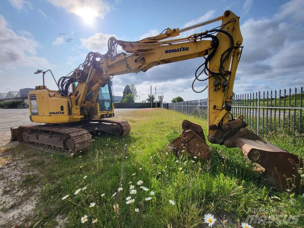 Komatsu PC138US-8 Rupsgraafmachines