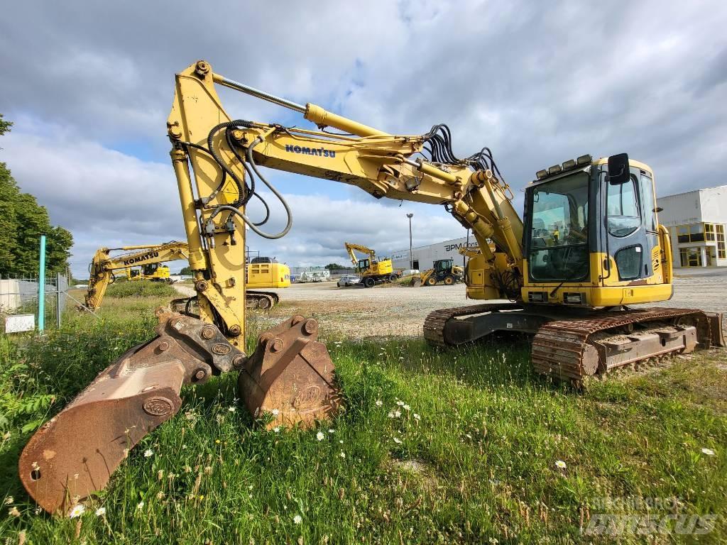 Komatsu PC138US-8 Rupsgraafmachines