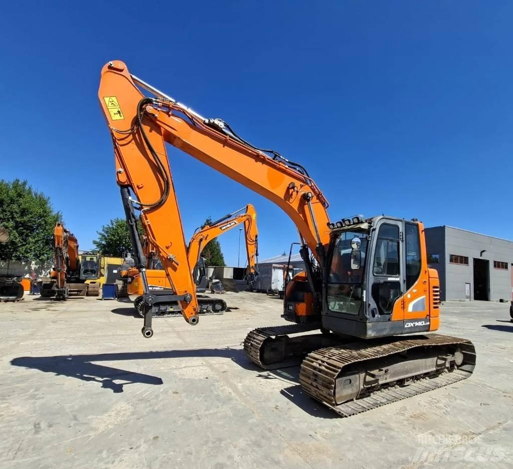 Doosan DX140LCR-5 Rupsgraafmachines