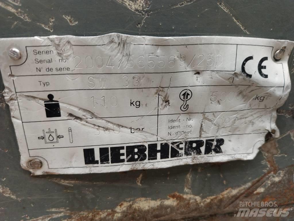 Liebherr SW 33 mech Snelkoppelingen