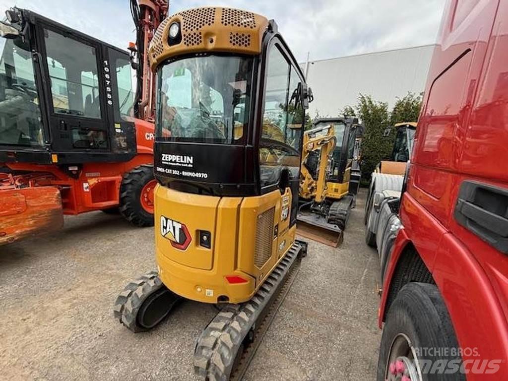 CAT 302-05 Minigraafmachines < 7t