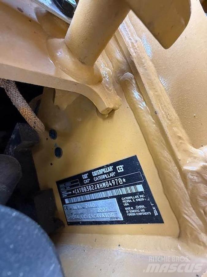 CAT 302-05 Minigraafmachines < 7t