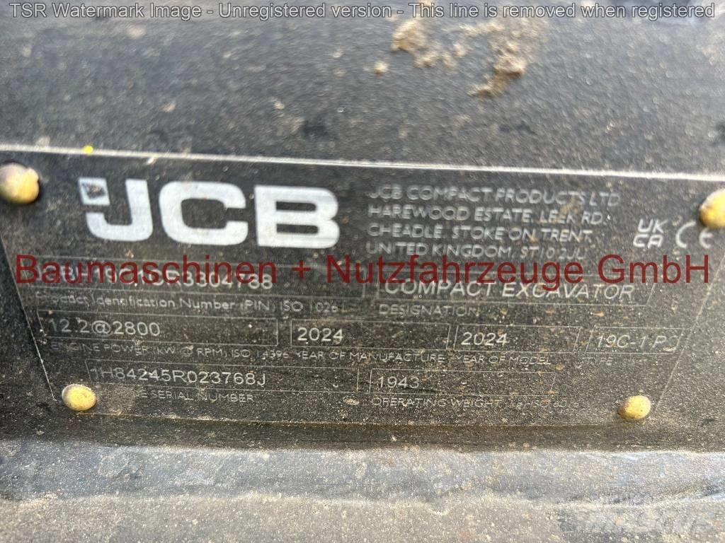 JCB 19C -Demo- Minigraafmachines < 7t