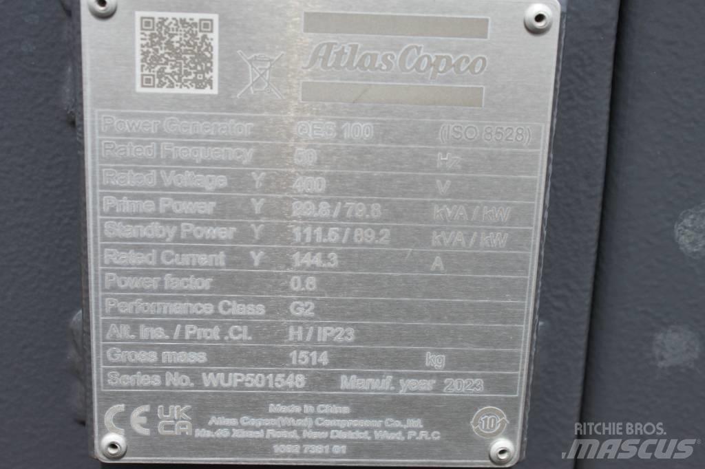 Atlas Copco QES 100 Diesel generatoren