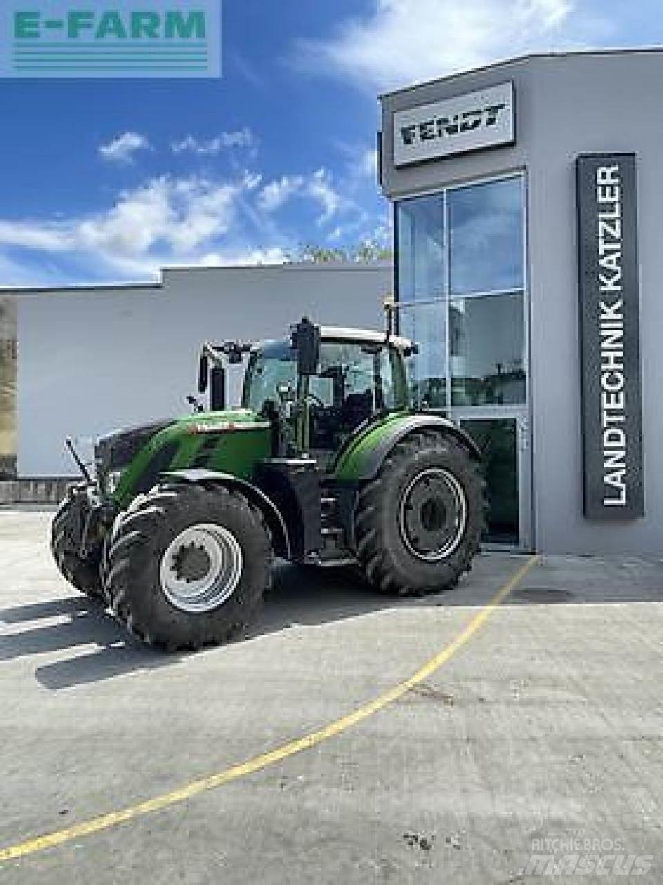 Fendt 724 vario Tractoren