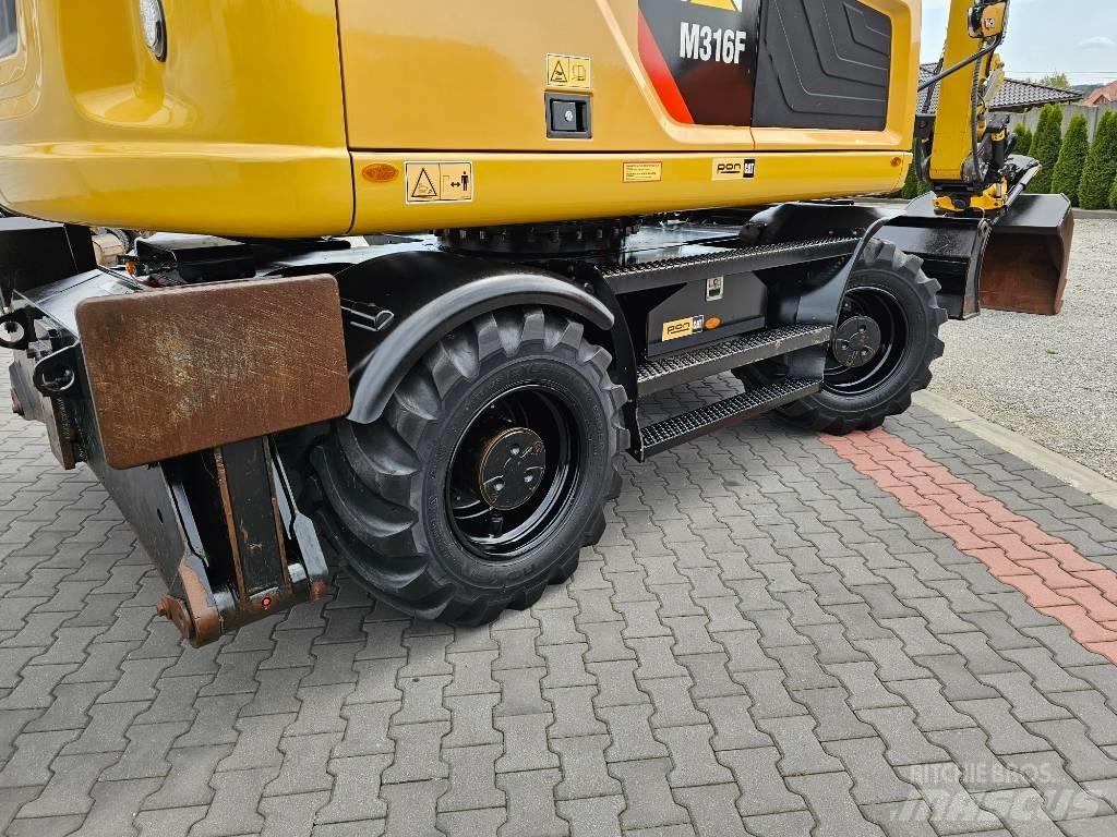 CAT M 316 F Wielgraafmachines
