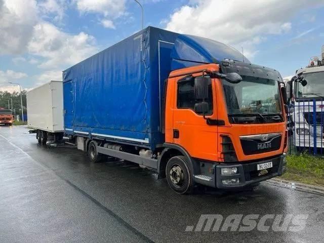 MAN TGL 8.220 Bakwagens met gesloten opbouw