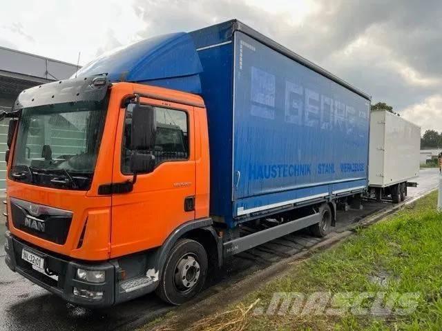 MAN TGL 8.220 Bakwagens met gesloten opbouw