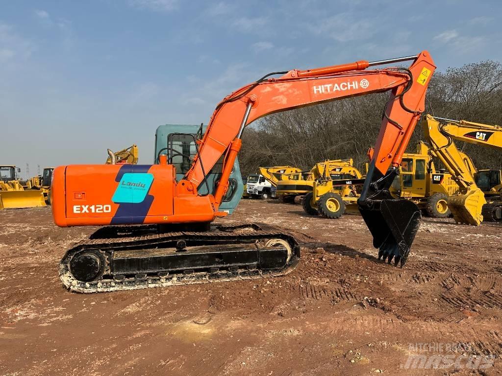 Hitachi EX 120 Rupsgraafmachines