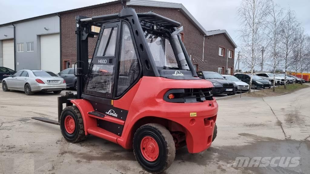 Linde H 60 D-02 Diesel heftrucks