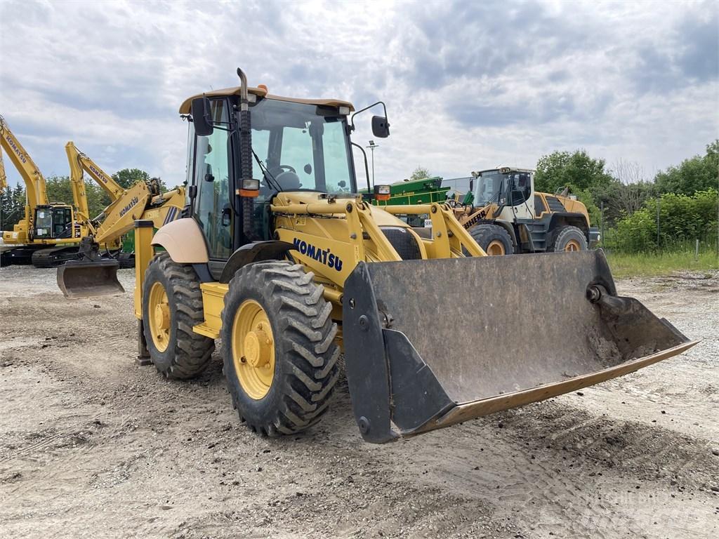 Komatsu WB93S-5E0 Graaf-laadcombinaties
