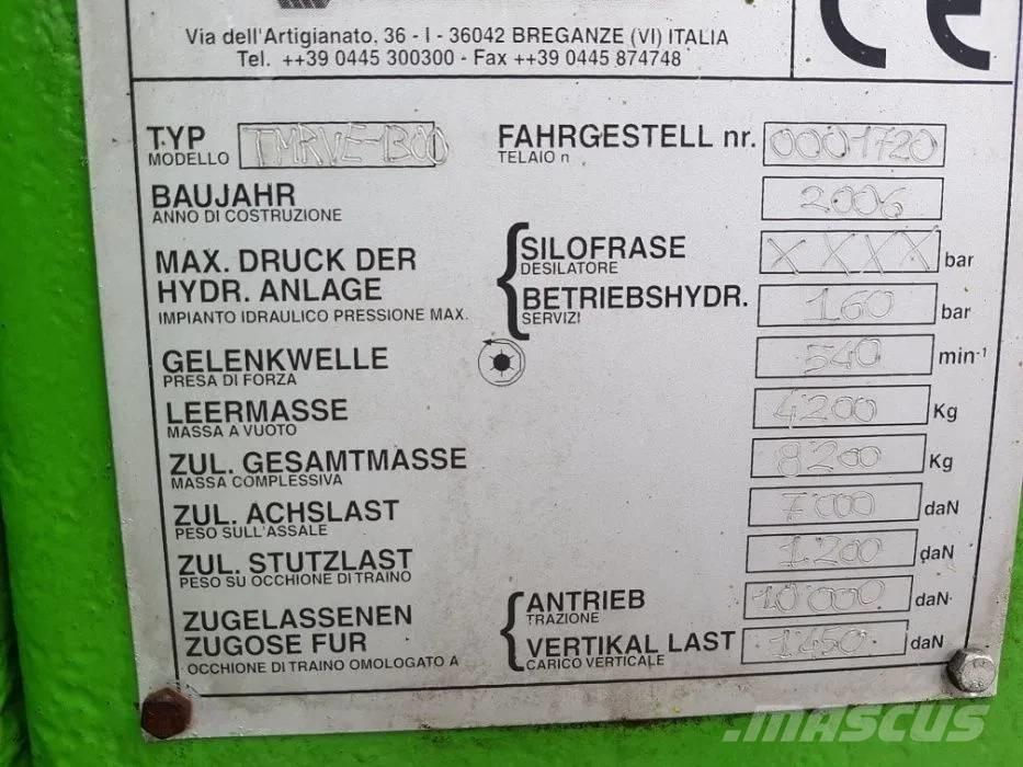  Farezin 13 m 3 Overige veehouderijmachines