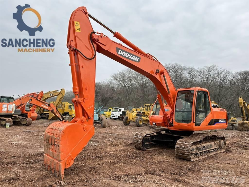 Doosan DH 220 Rupsgraafmachines