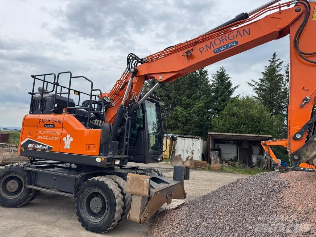 Doosan DX165WR-7 Wielgraafmachines